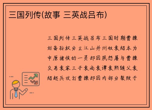 三国列传(故事 三英战吕布)